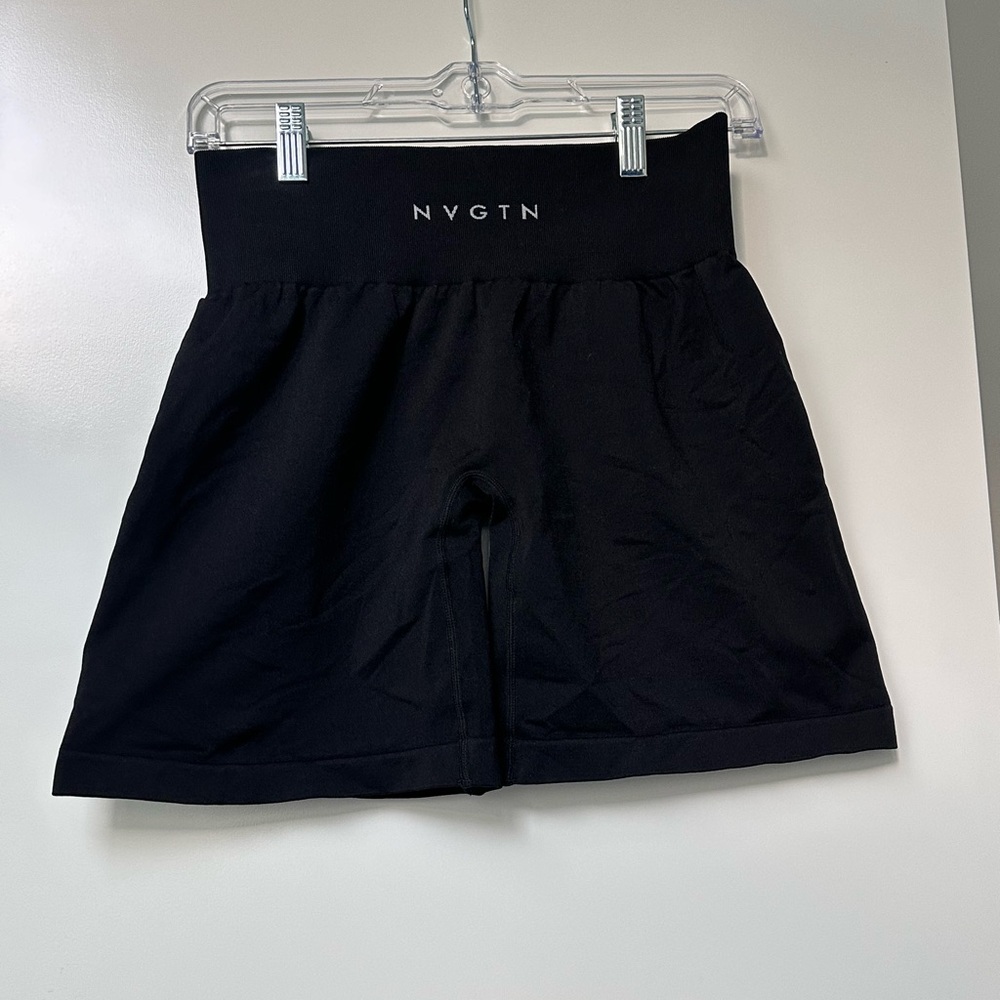 NVGTN Women's Black Bike Shorts